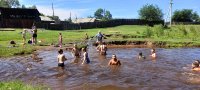 6 июля  работники ДК провели мероприятие для детей ко дню Ивана Купалы